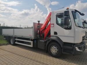 Renault D16 s hydraulickou rukou